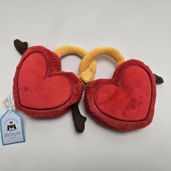 Jellycat Val & Tina Love Locks Plush Collectible, New With Tags (8 inch) - Picture 2 of 3